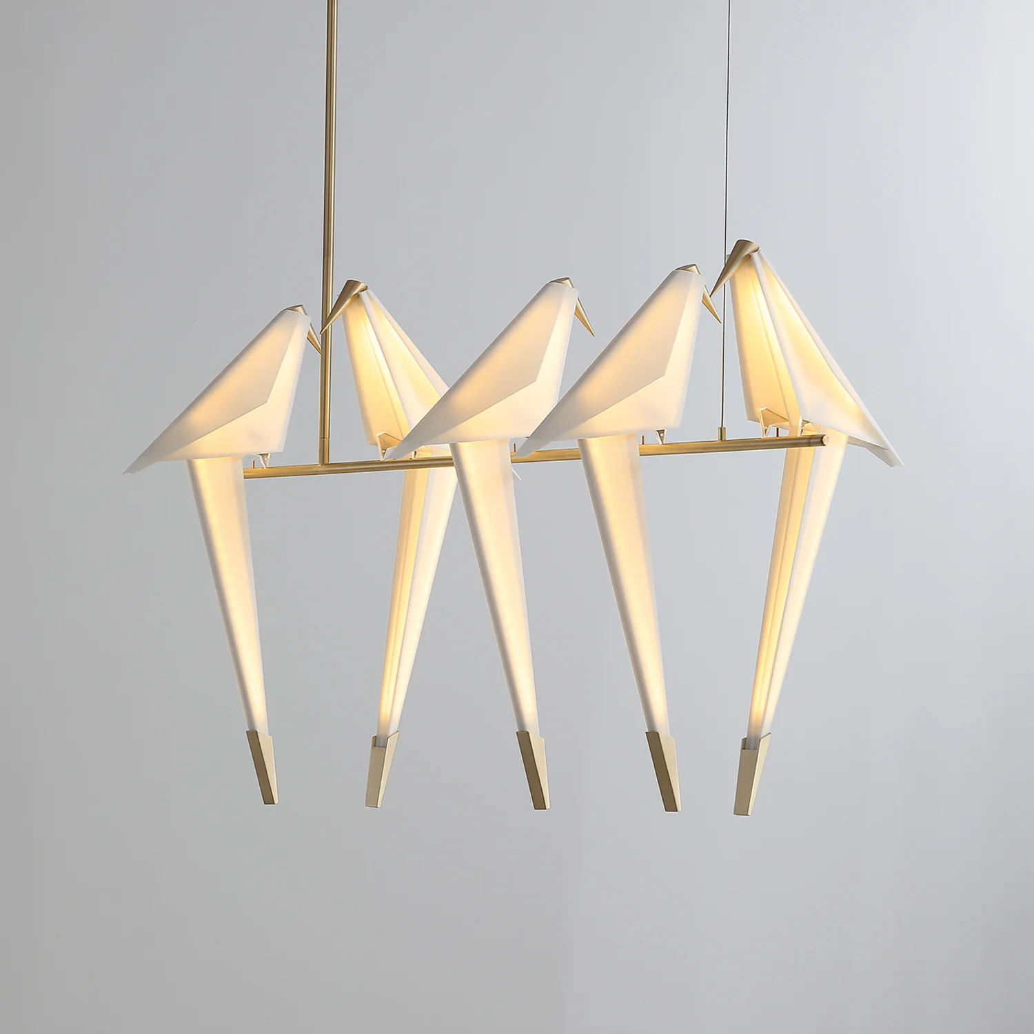 Perching Bird Chandelier