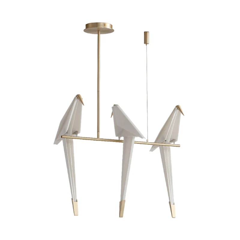 Perching Bird Chandelier