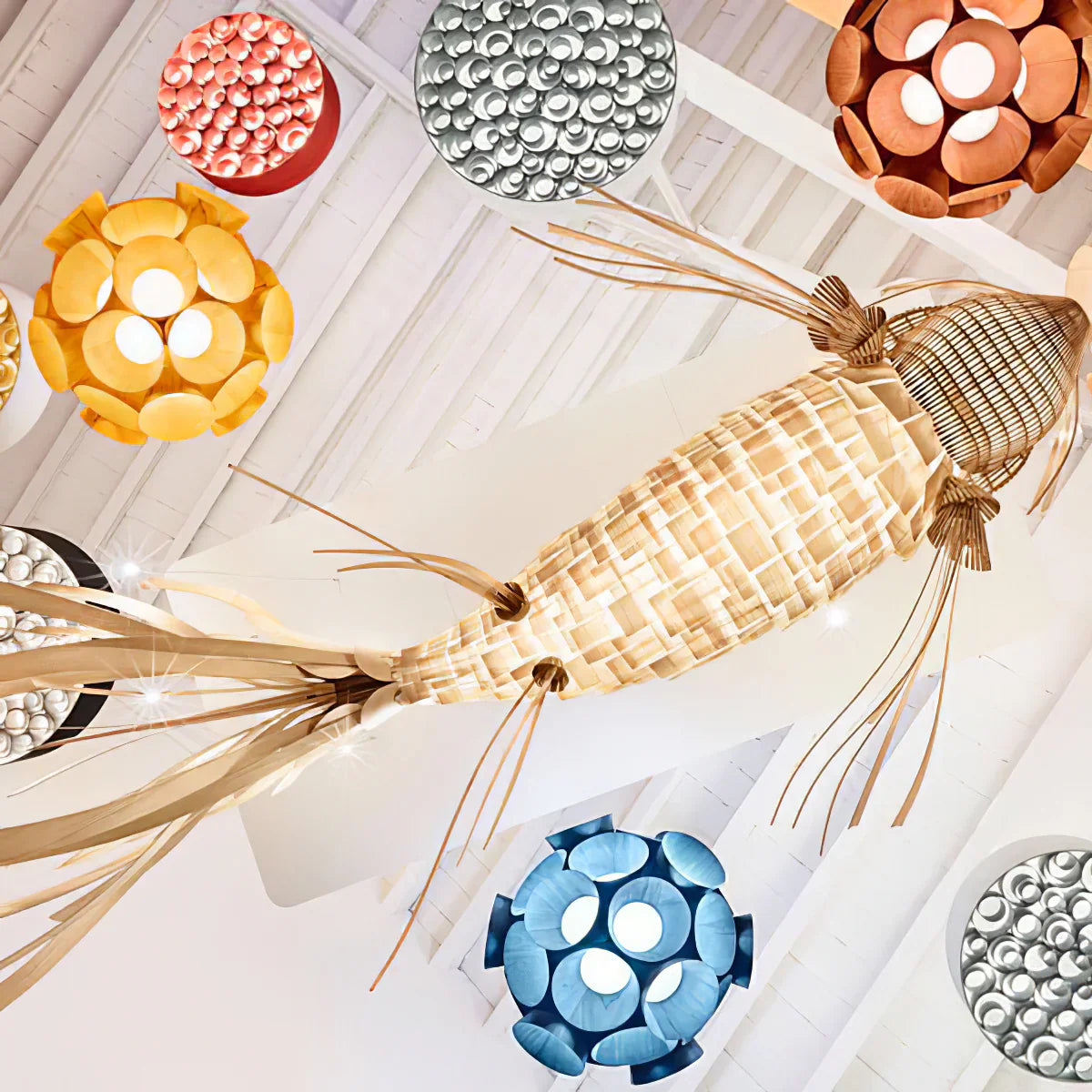Koi Chandelier