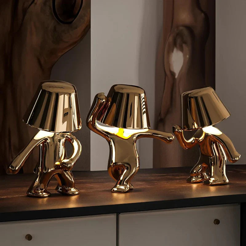 Golden Brother Lamp