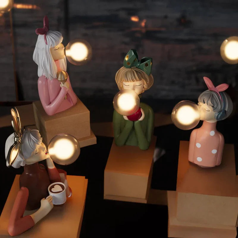 Bubble Girls Table Lamp