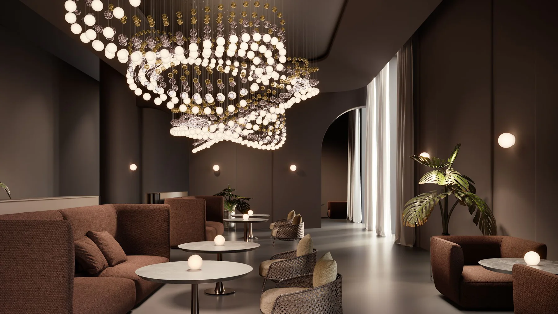Necklace Bespoken Chandelier