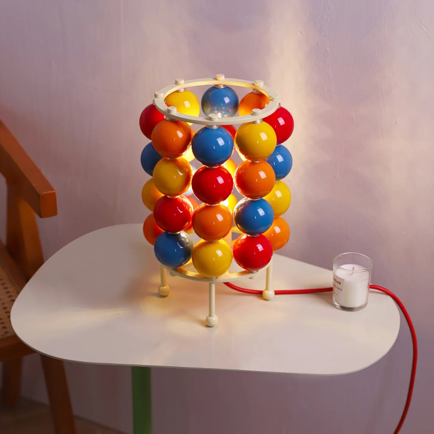Theater Built-in Battery Table Lamp