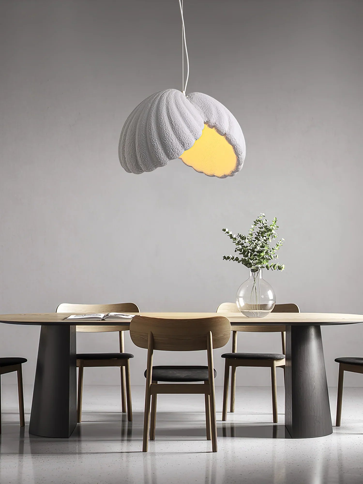 Wabi Sabi Resin Pendant Lamp
