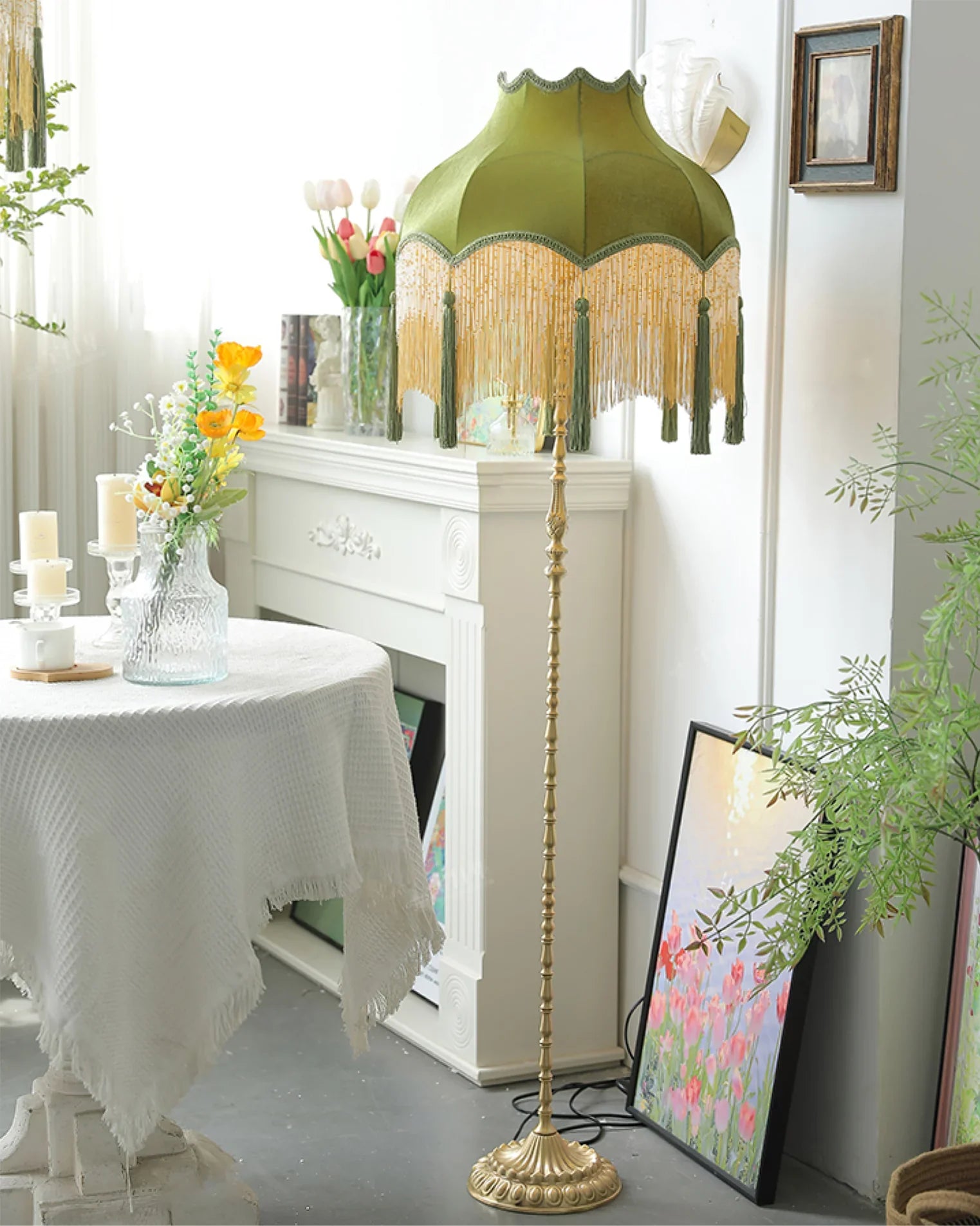 Hadley Fabric Floor Lamp