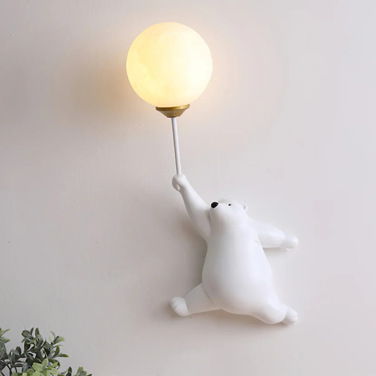 Bear Balloon Wall Lamp
