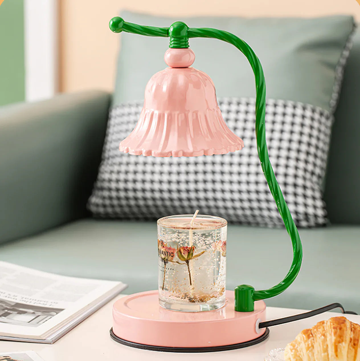Pink Candle Warmer Lamp