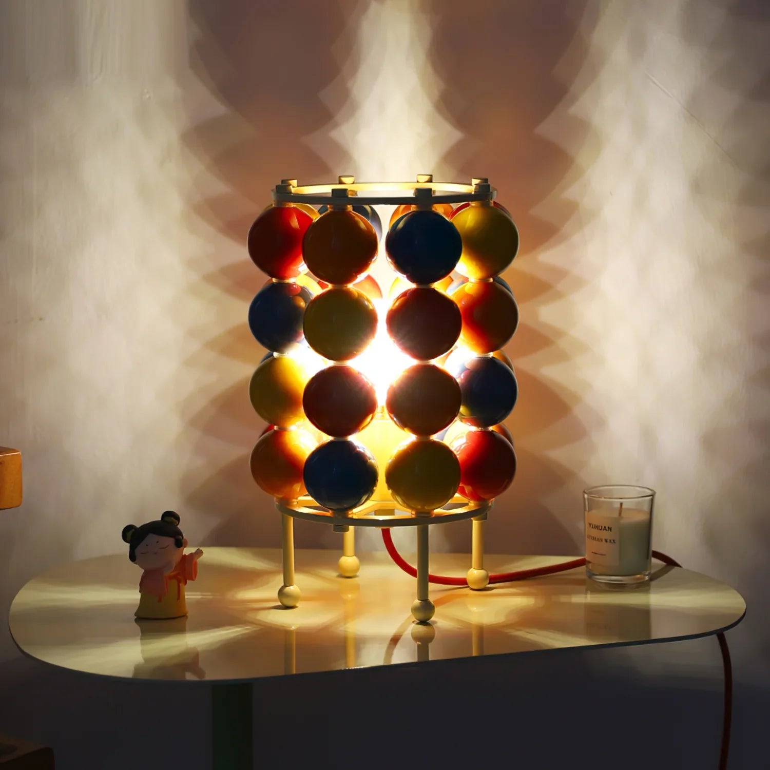 Theater Built-in Battery Table Lamp