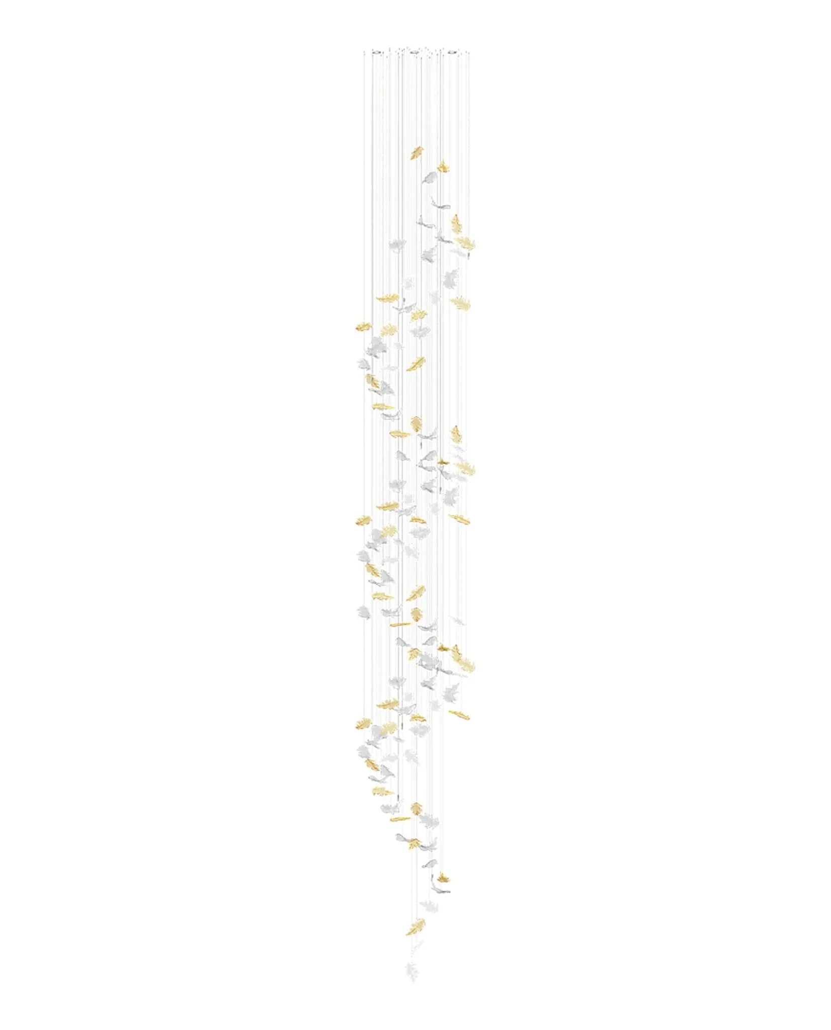 Flying Leaves Chandelier