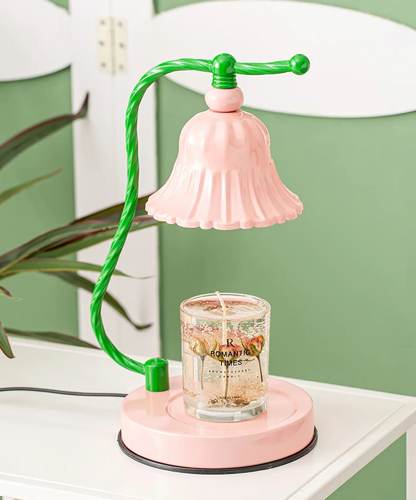 Pink Candle Warmer Lamp