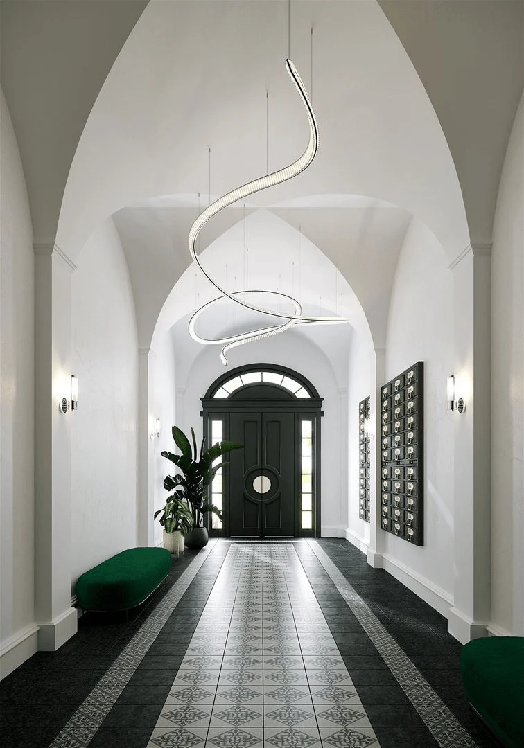 Spiral Customized Chandelier