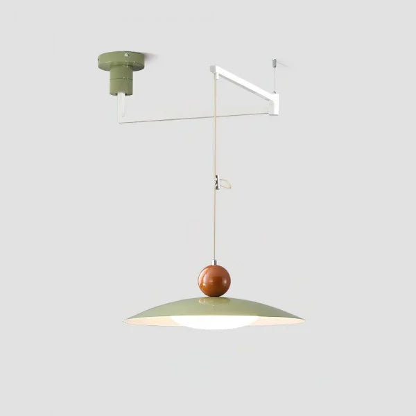 Nordic Flying Saucer Swing Arm Movable Pendant Light M111