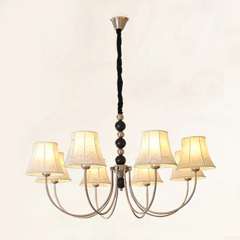 Orchid Fabric Chandelier