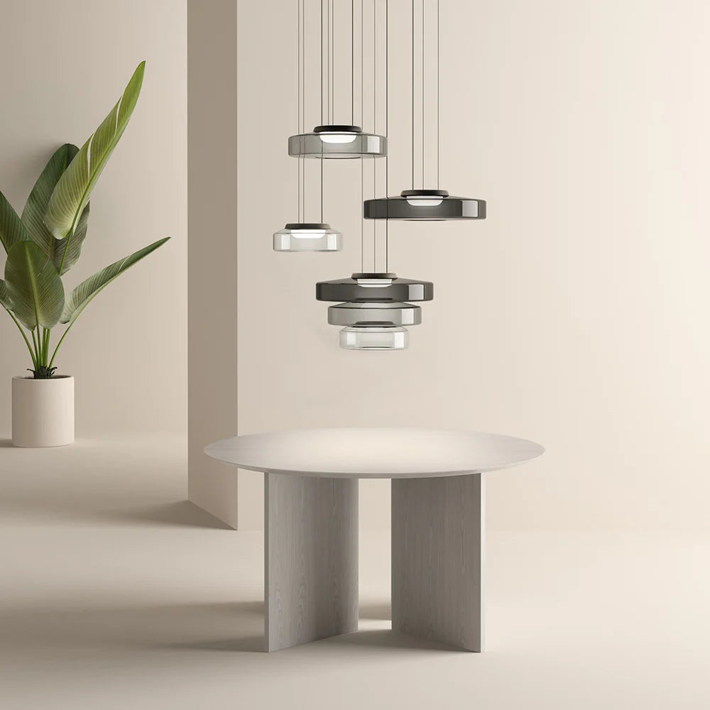 Nordic postmodern creative glass pendant light