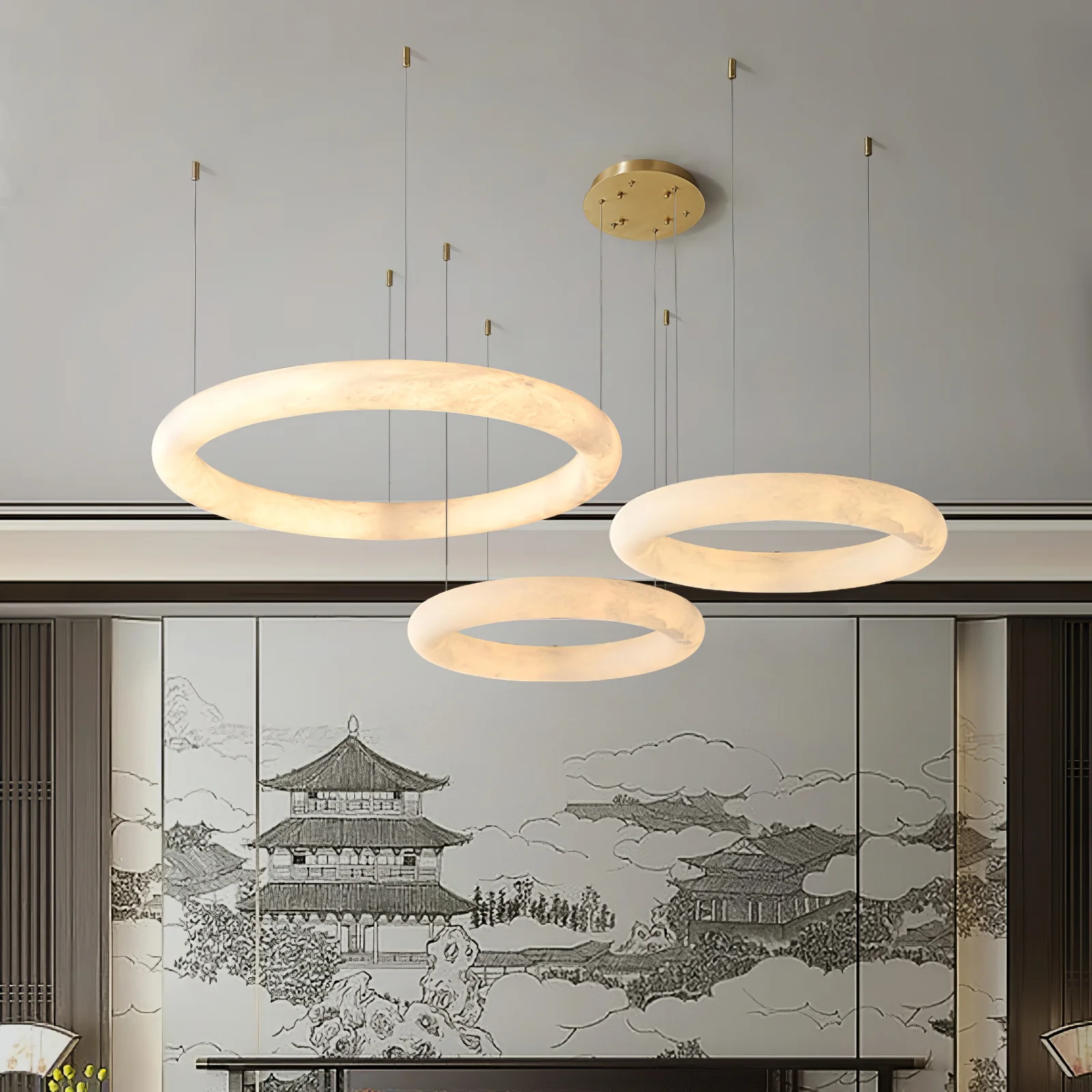 Halo Chandelier