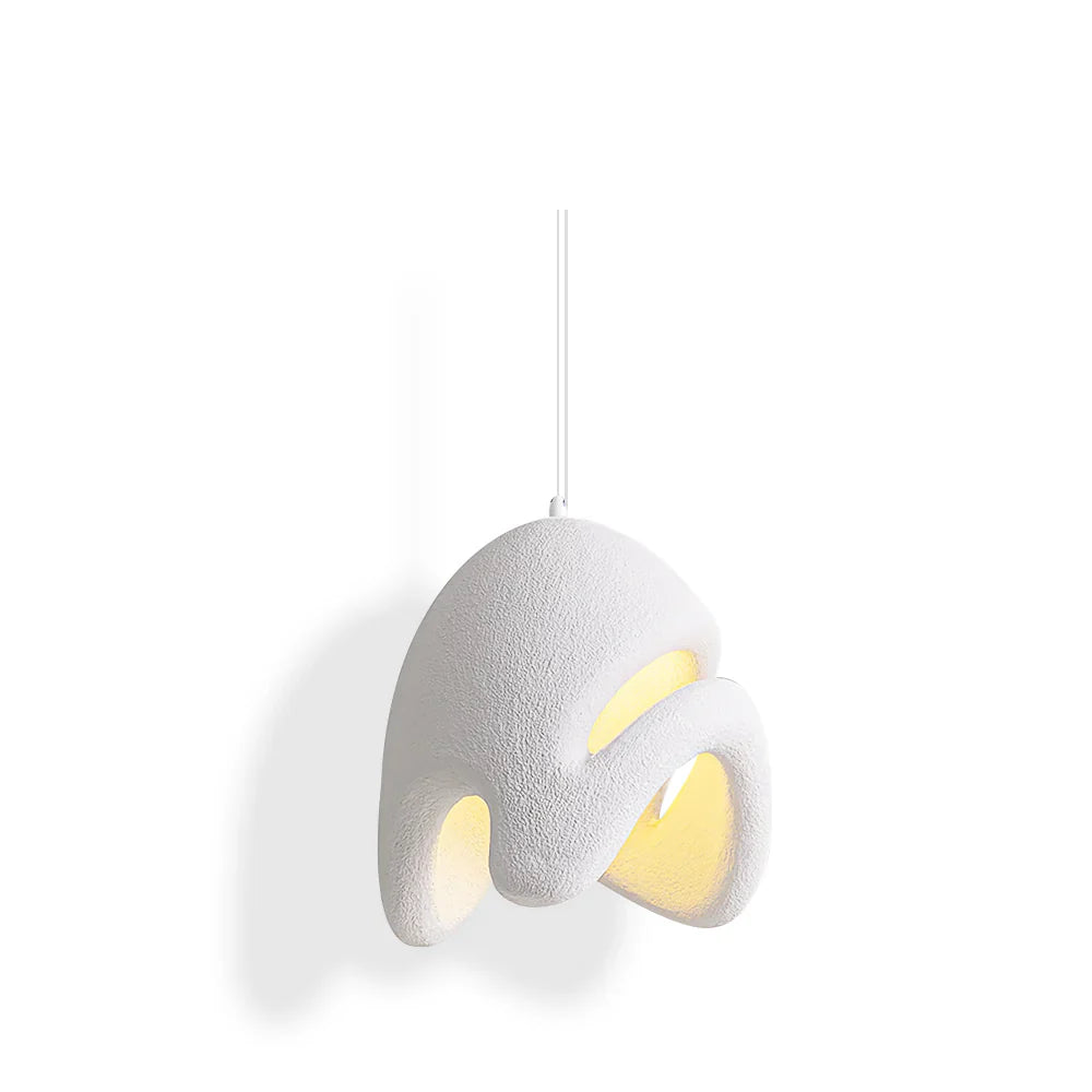 Wabi Sabi Resin Pendant Lamp