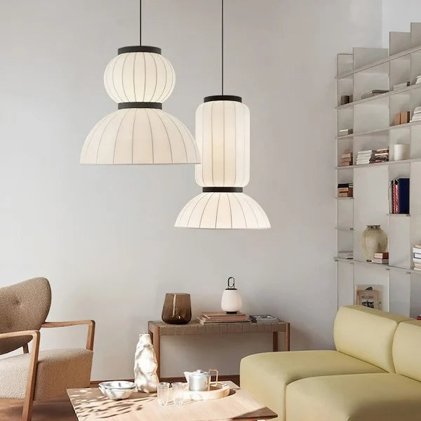 Mulberry Silk Lantern Pendant Light M433
