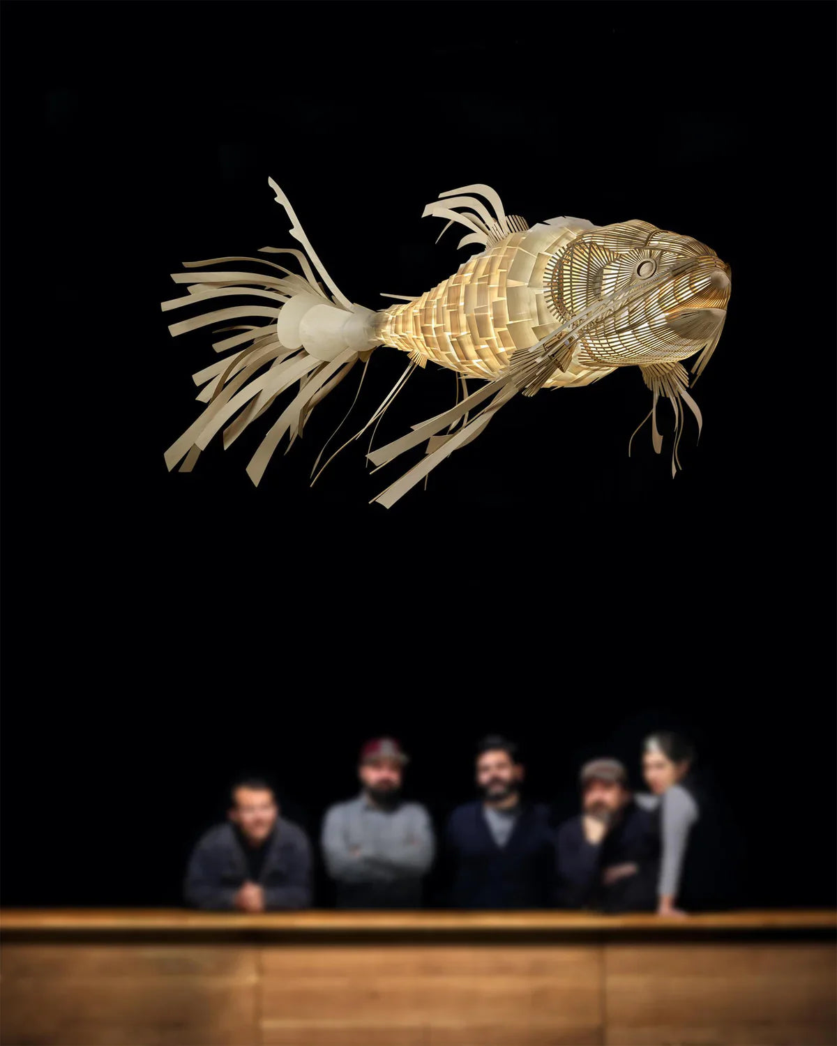 Koi Chandelier