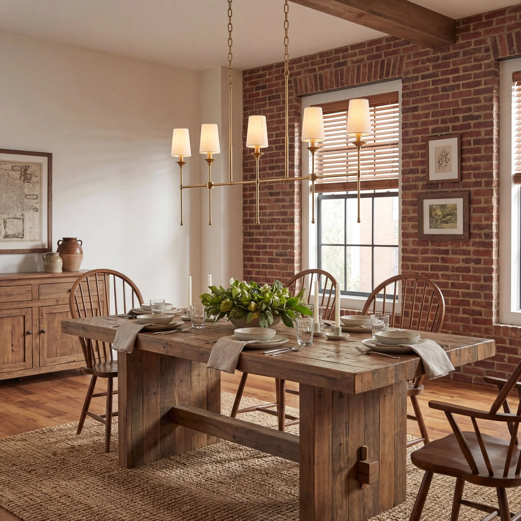 Stockholm Linear Timber Suspension