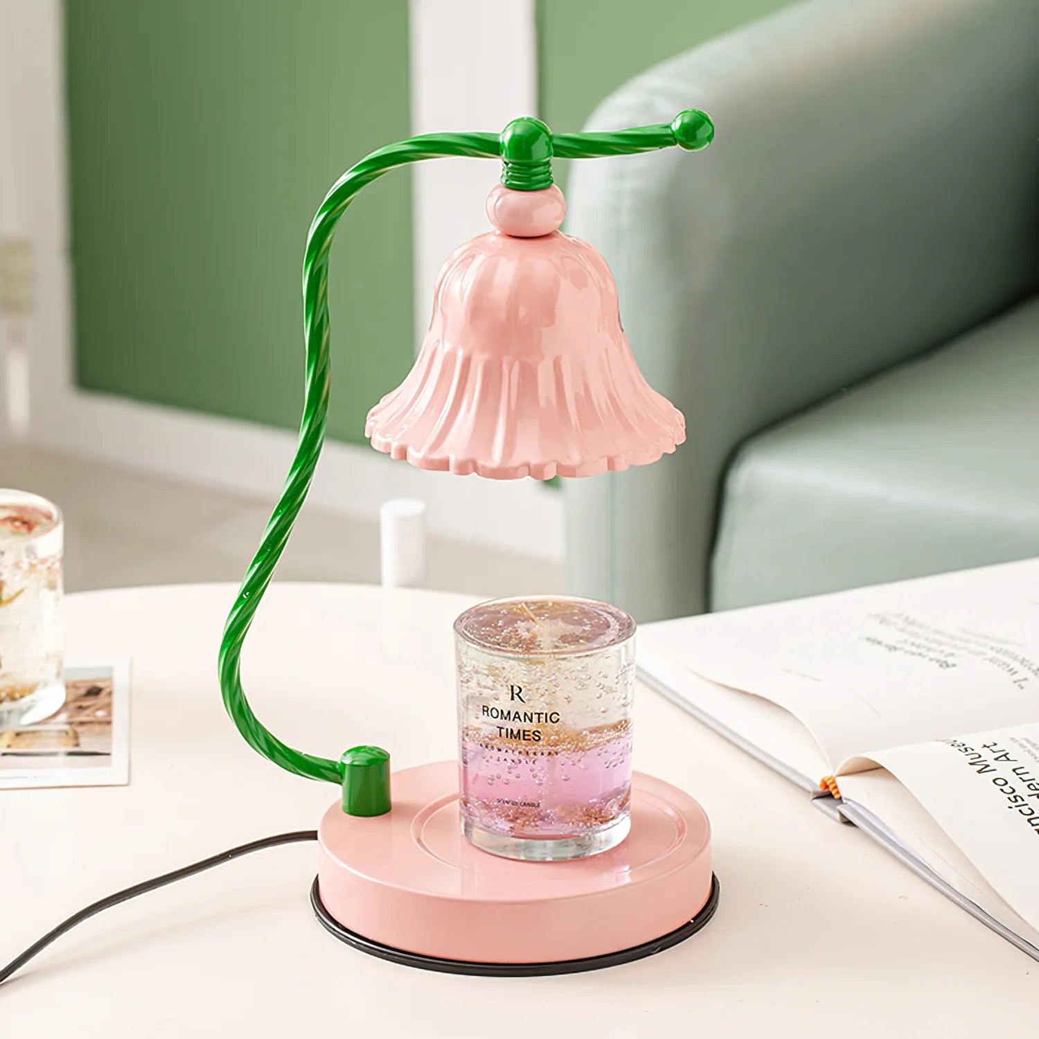Pink Candle Warmer Lamp