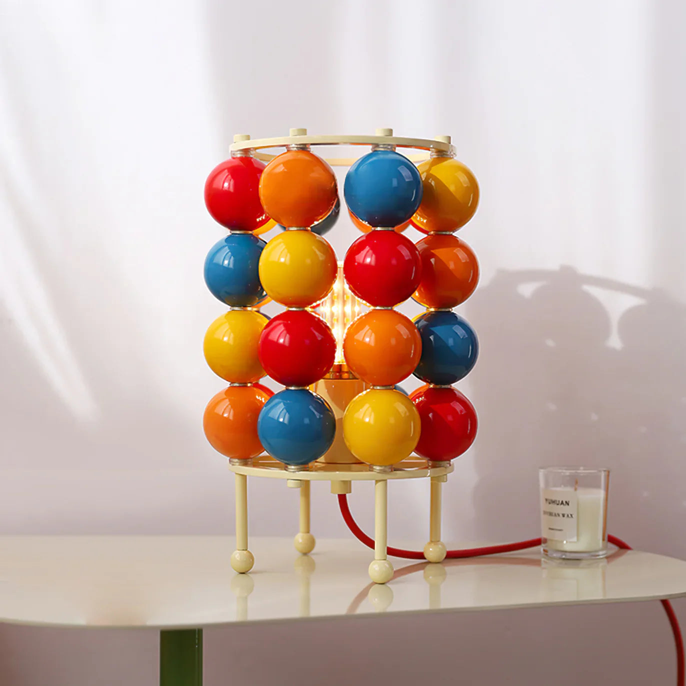 Theater Built-in Battery Table Lamp