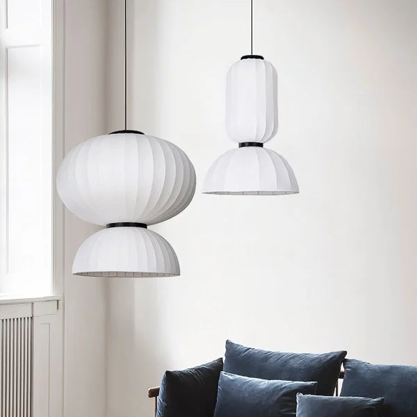 Mulberry Silk Lantern Pendant Light M433