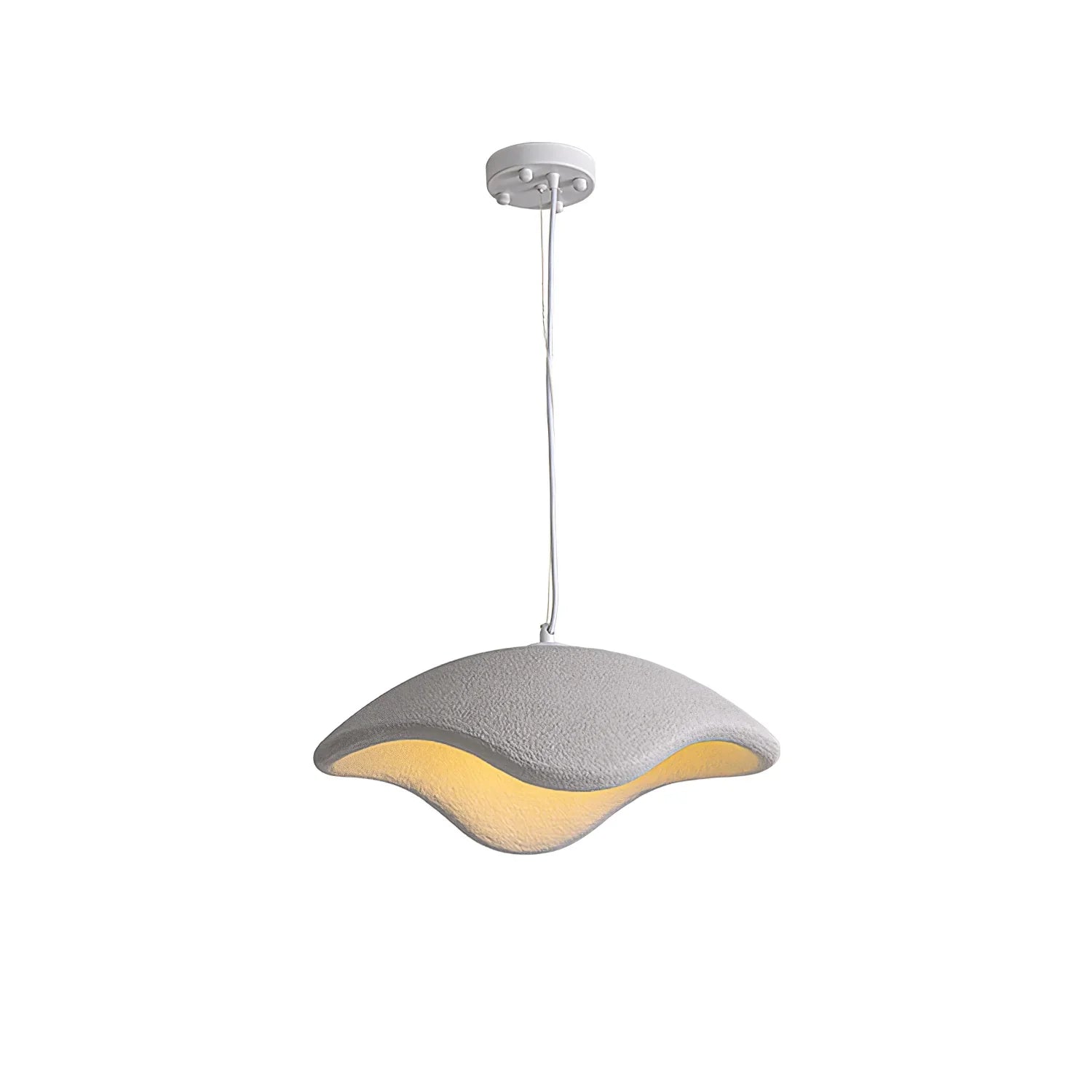 Wabi Sabi Resin Pendant Lamp