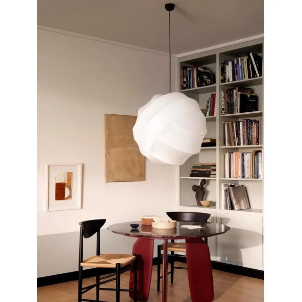 Wabi-Sabi Fiber Cocoon Pendant Lamp M400