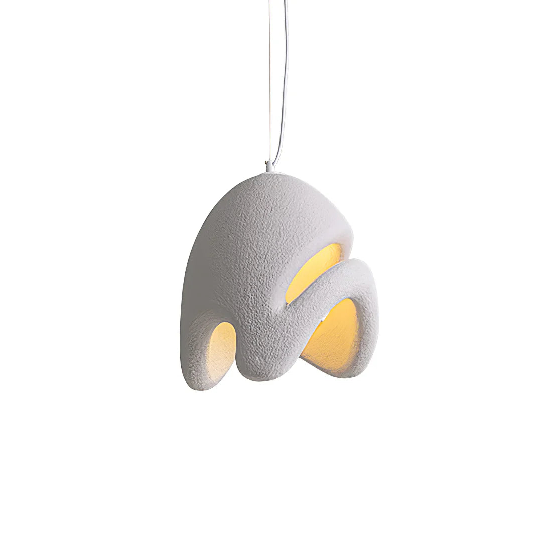 Wabi Sabi Resin Pendant Lamp