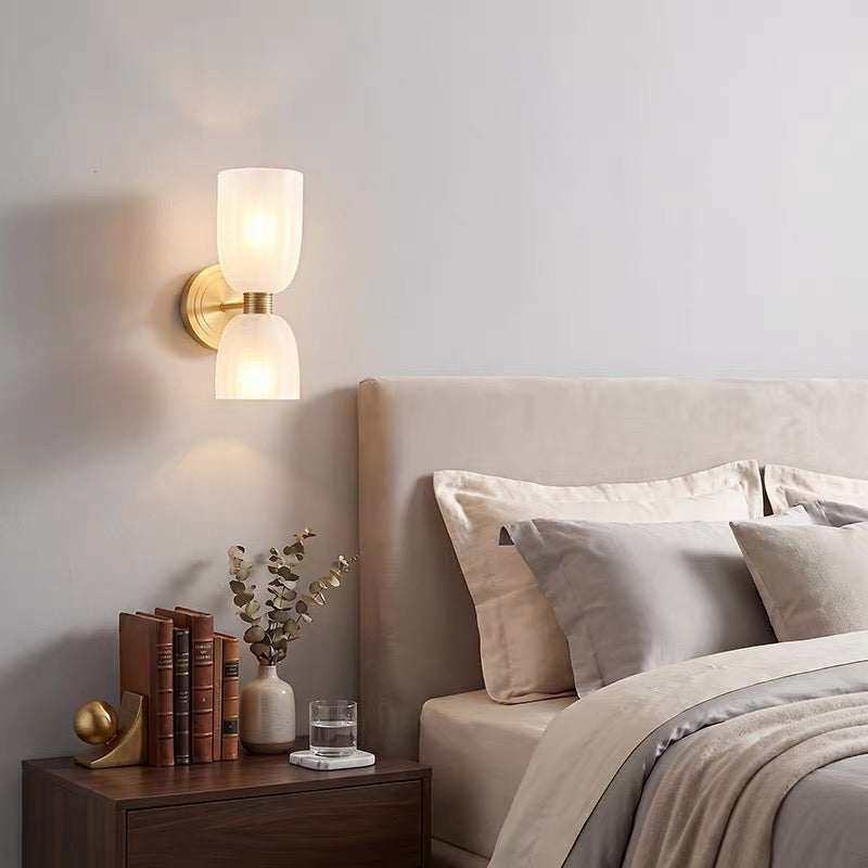 Tulipano Up Down Glass Wall Sconce
