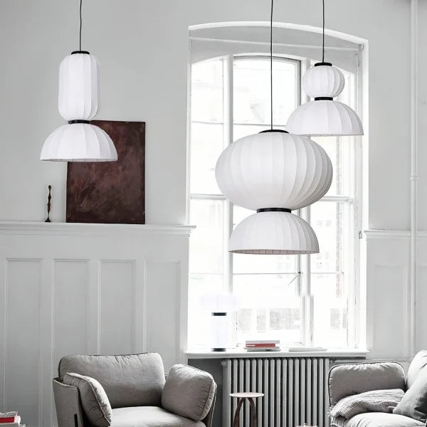 Mulberry Silk Lantern Pendant Light M433
