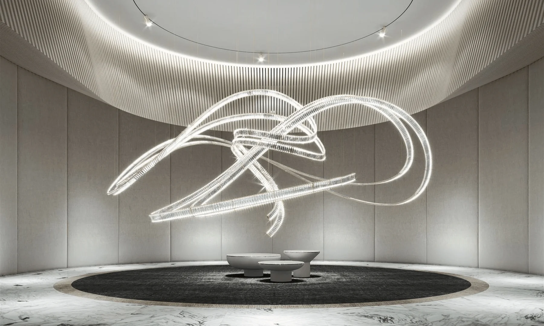 Spiral Customized Chandelier