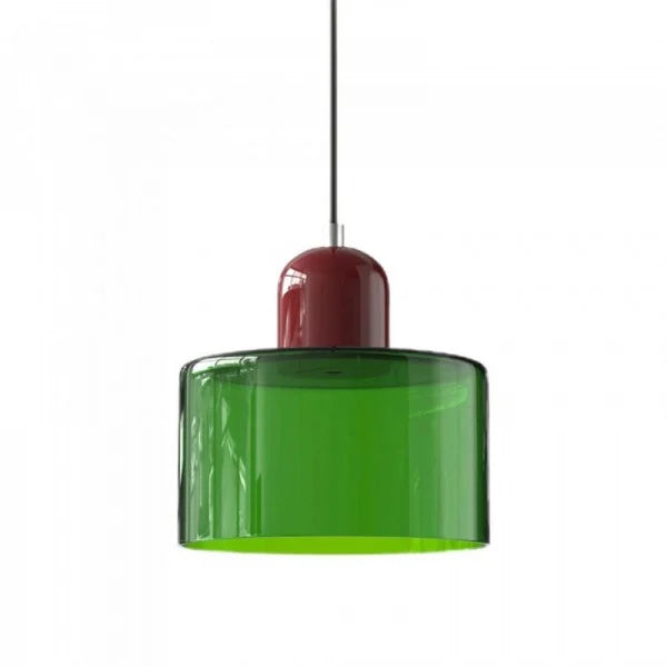 Nordic Morandi Cylinder Glass Pendant Light S66