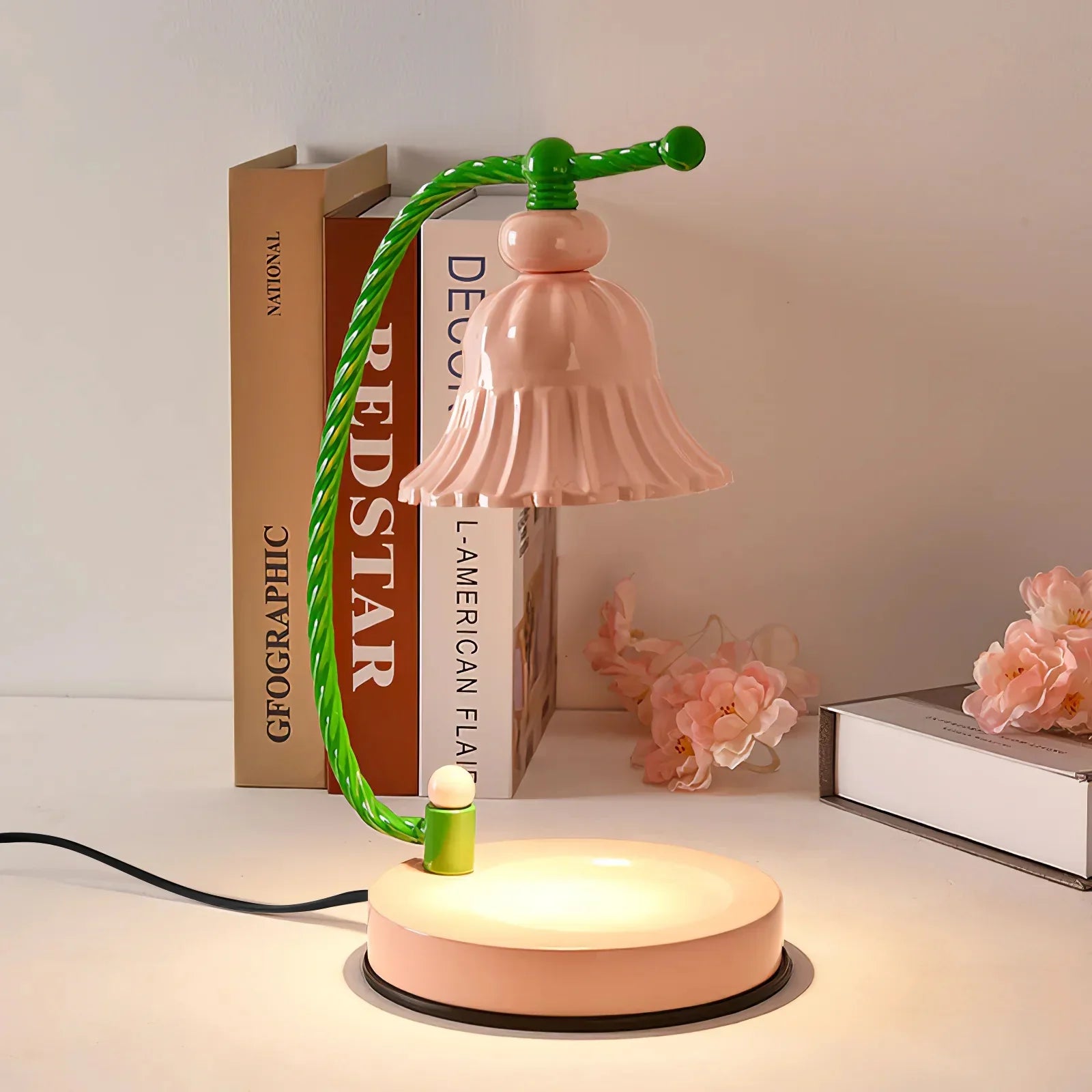 Pink Candle Warmer Lamp
