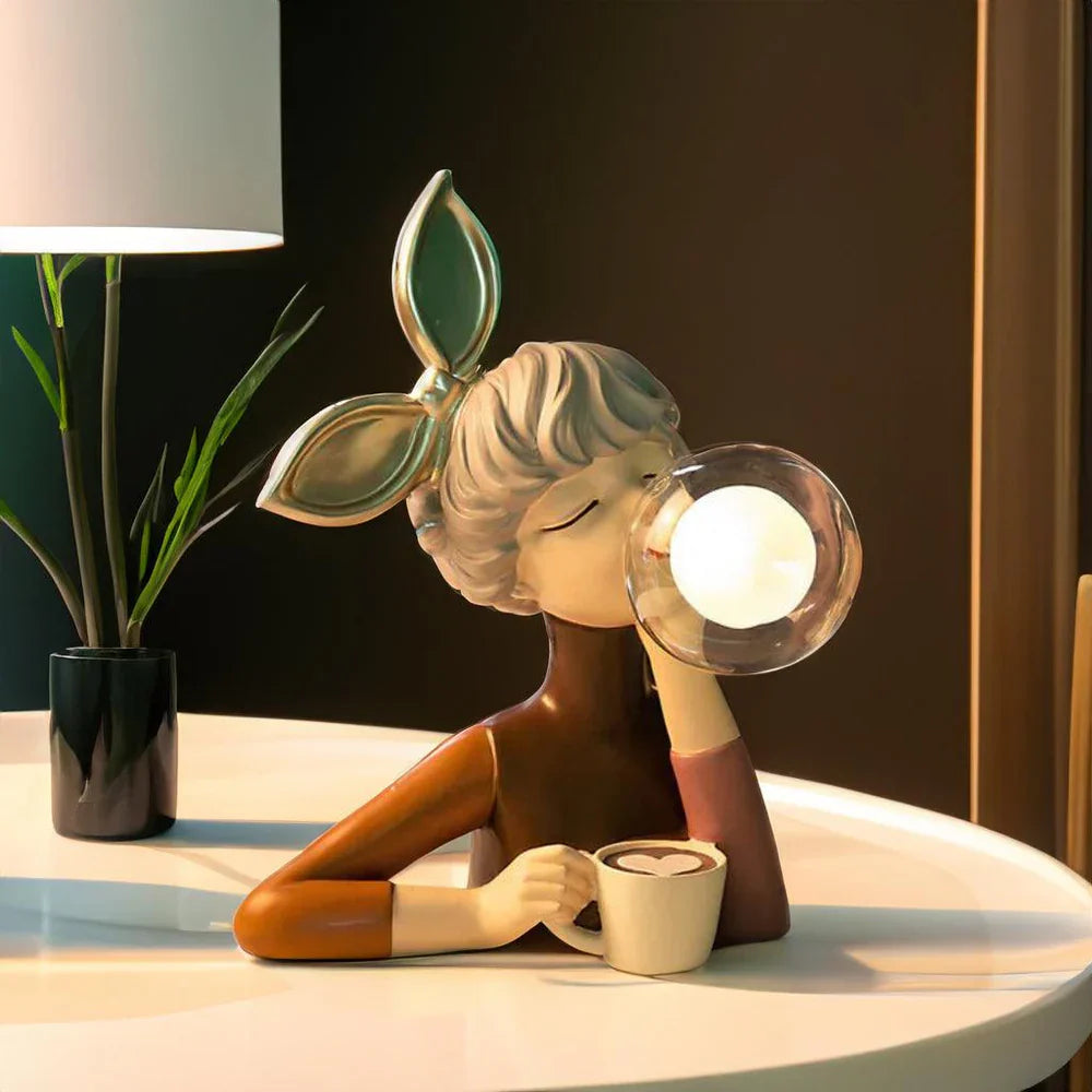 Bubble Girls Table Lamp