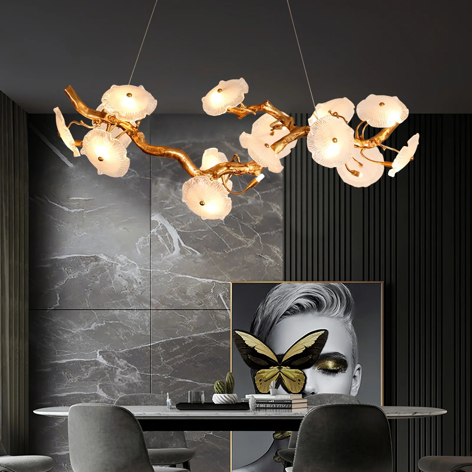 Nenufar Blooming Chandelier