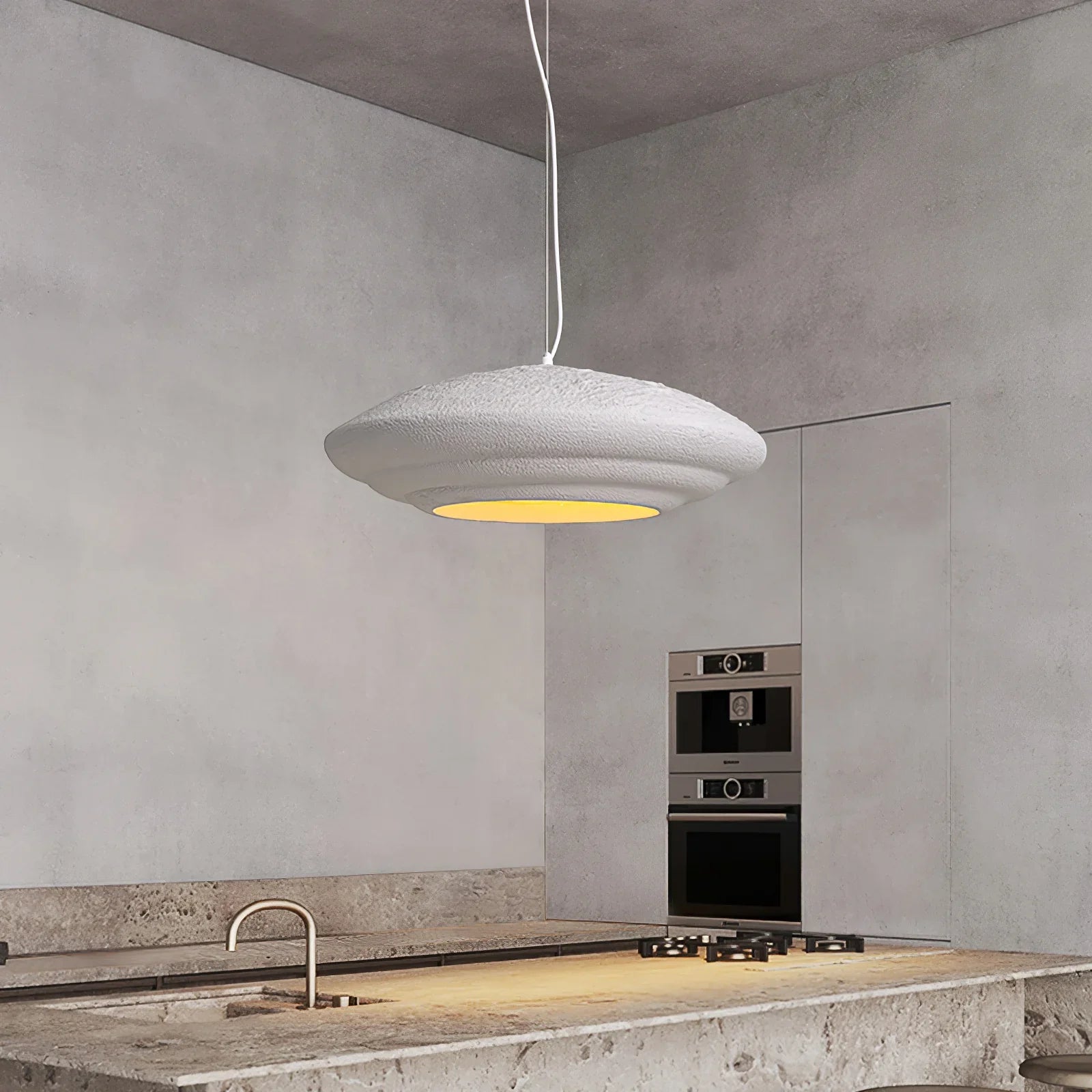 Wabi Sabi Resin Pendant Lamp