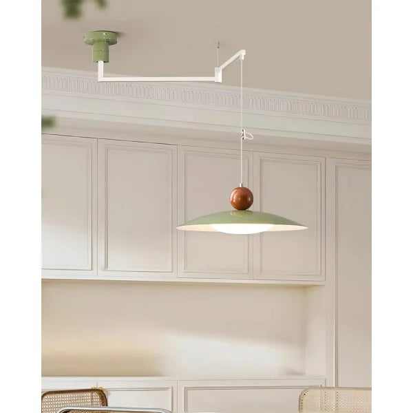 Nordic Flying Saucer Swing Arm Movable Pendant Light M111