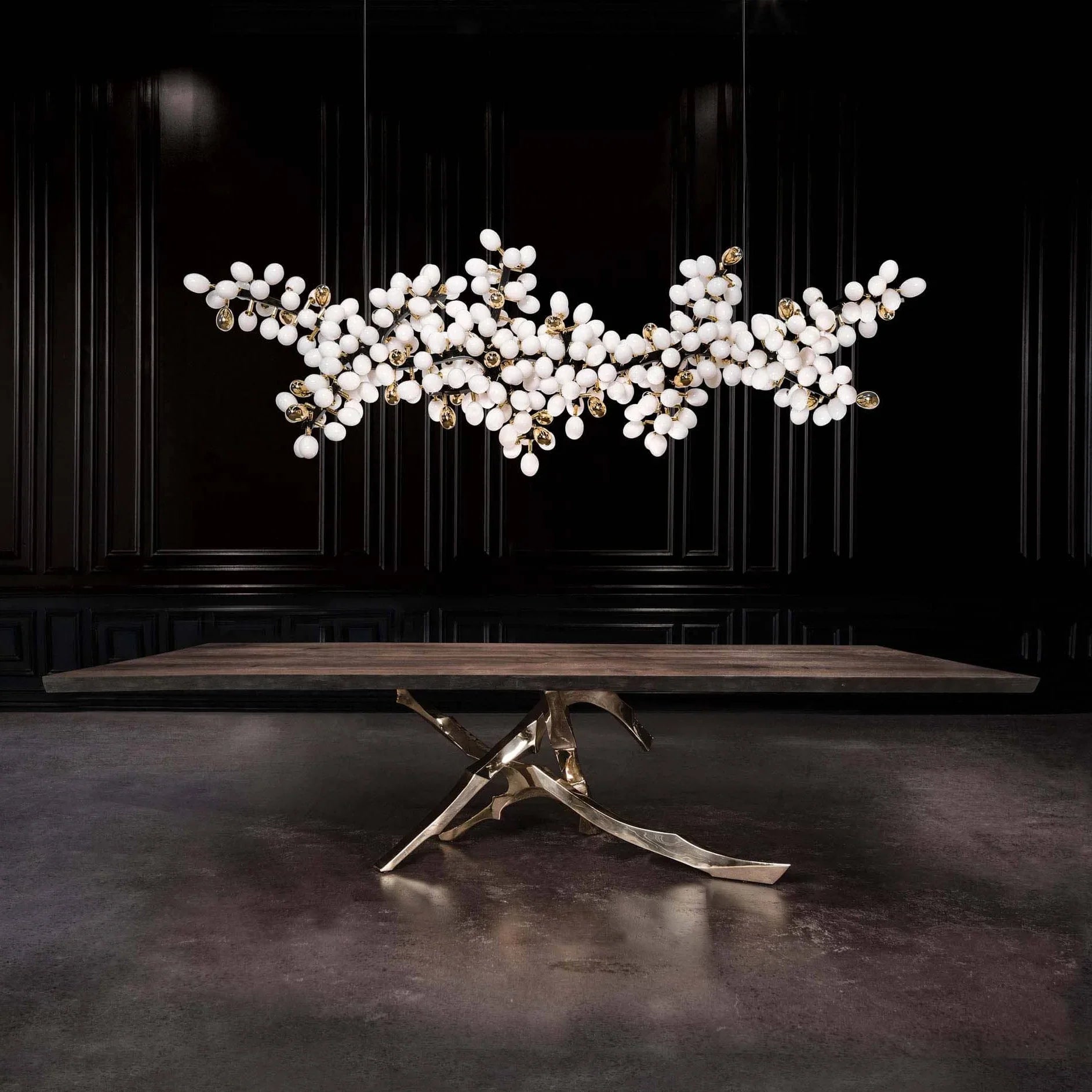 Grape Vine Bunch Chandelier