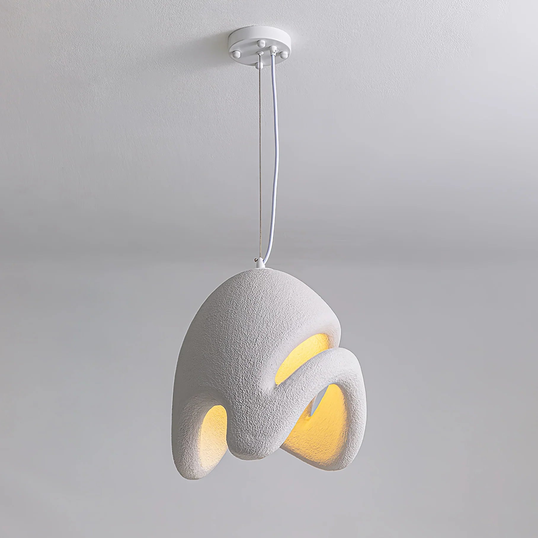 Wabi Sabi Resin Pendant Lamp