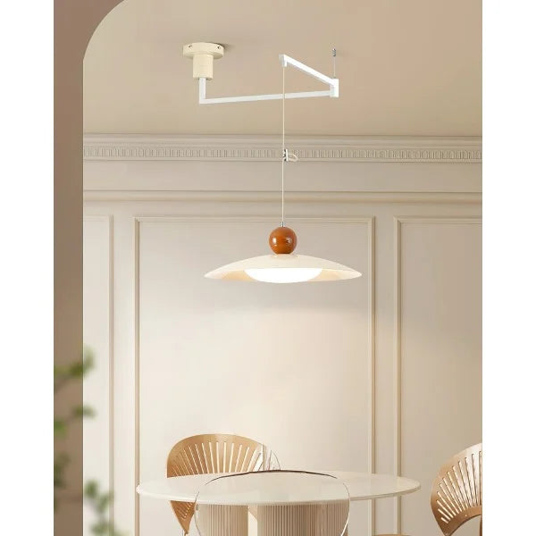 Nordic Flying Saucer Swing Arm Movable Pendant Light M111