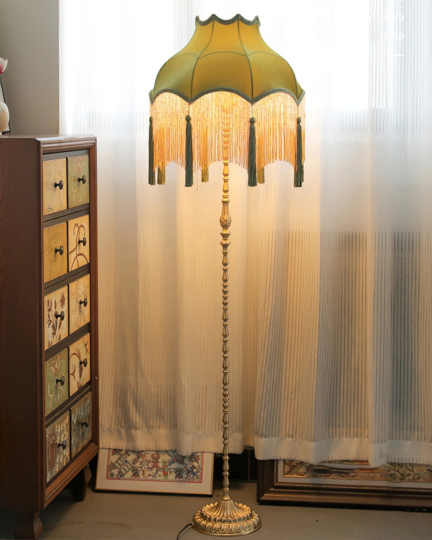 Hadley Fabric Floor Lamp