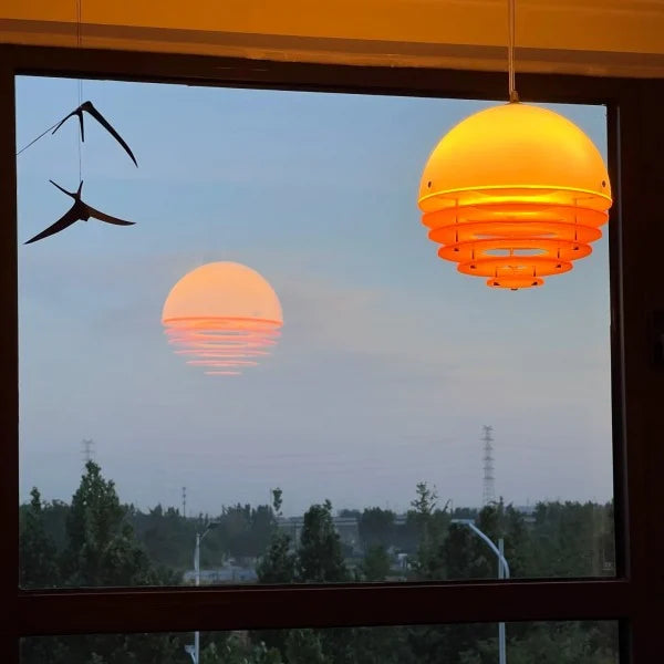 Sunset Bauhaus Pendant Light