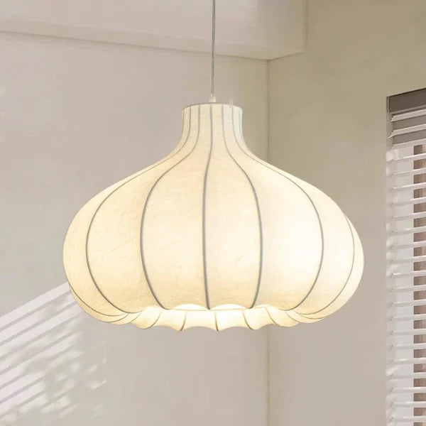 Onion Bubble Silk Pendant Lamp M434