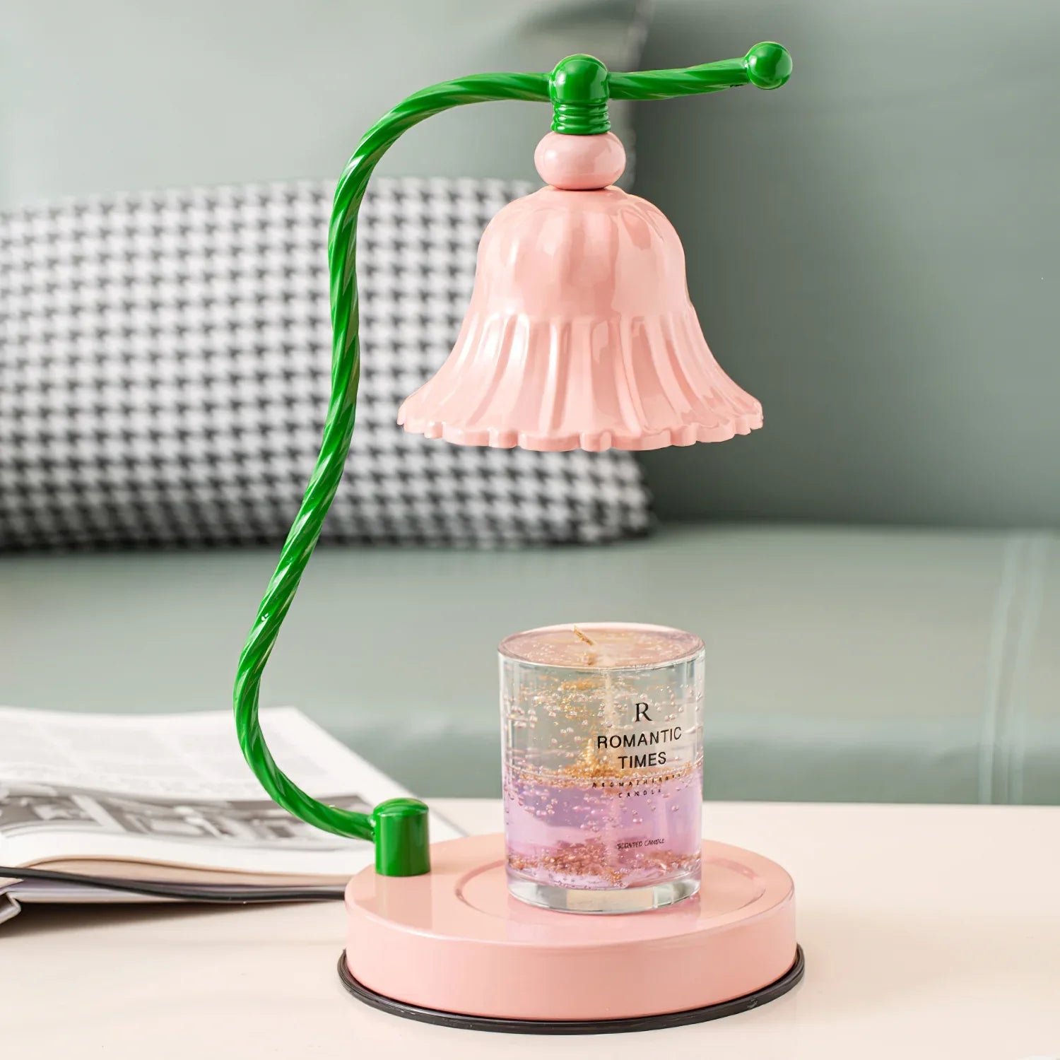 Pink Candle Warmer Lamp