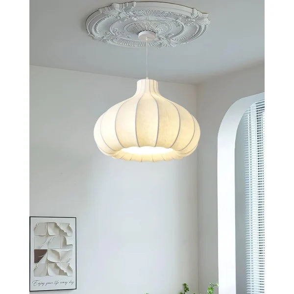 Onion Bubble Silk Pendant Lamp M434