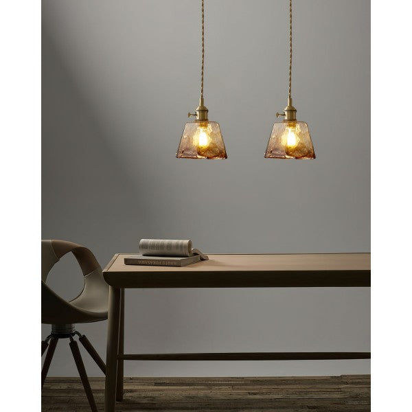 Retro Glass Pendant Lamp M110