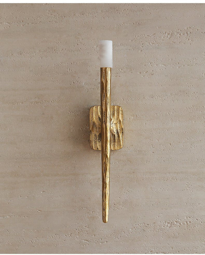 Volterra Fluted Alabaster Sconce