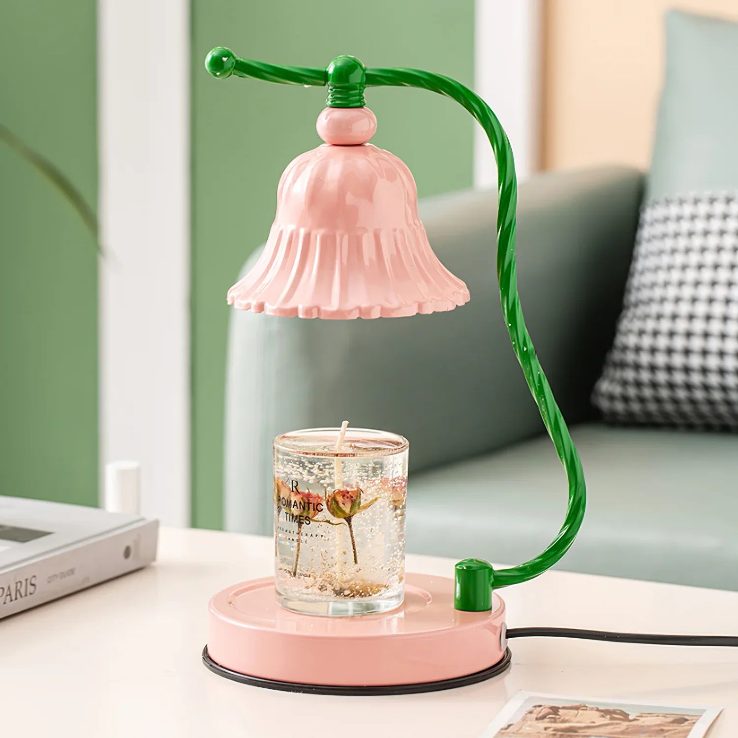 Pink Candle Warmer Lamp