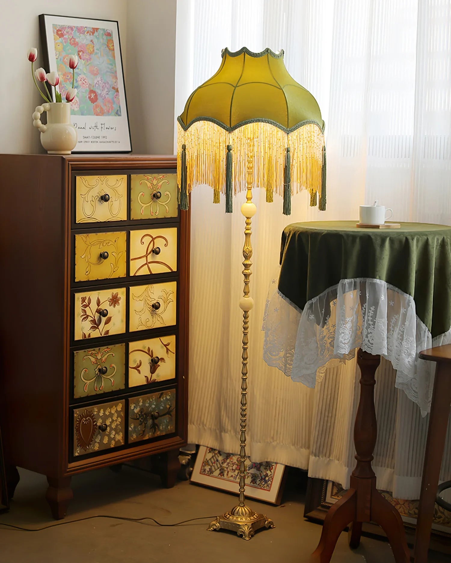 Hadley Fabric Floor Lamp